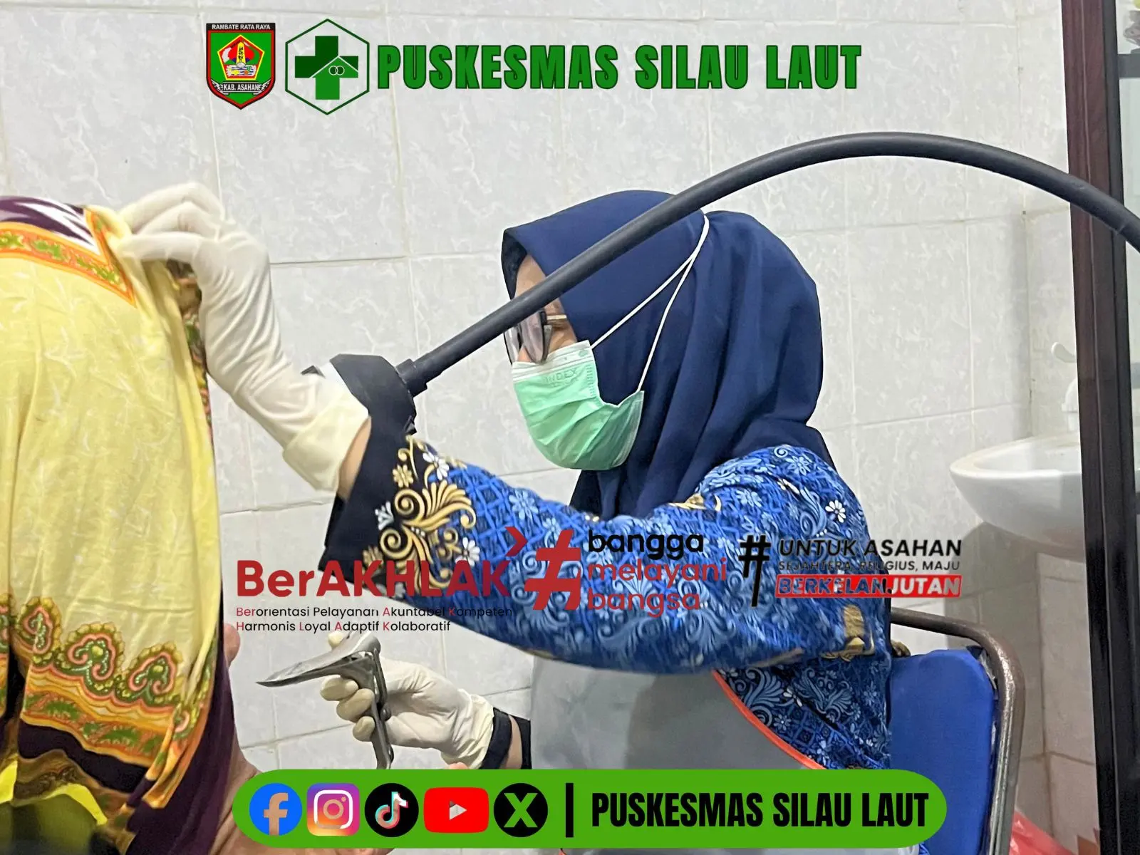 🎗️ Kegiatan Pemeriksaan Deteksi Dini Kanker Serviks melalui pemeriksaan HPV DNA dan IVA TEST