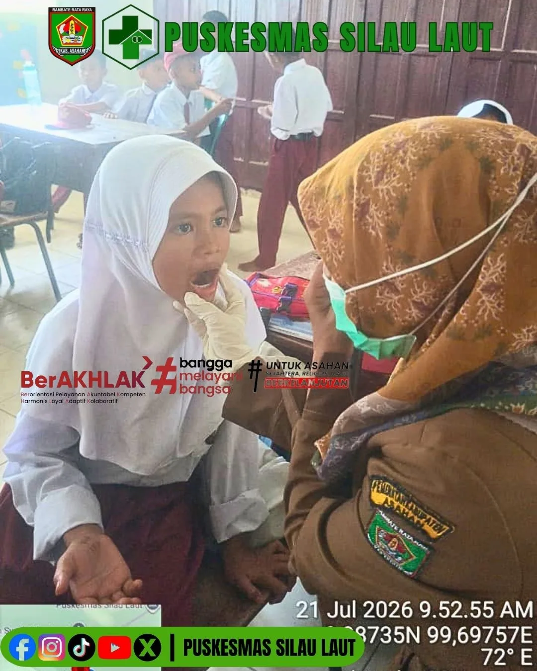 📚🩺 Cek Kesehatan Gratis (CKG) Anak Sekolah