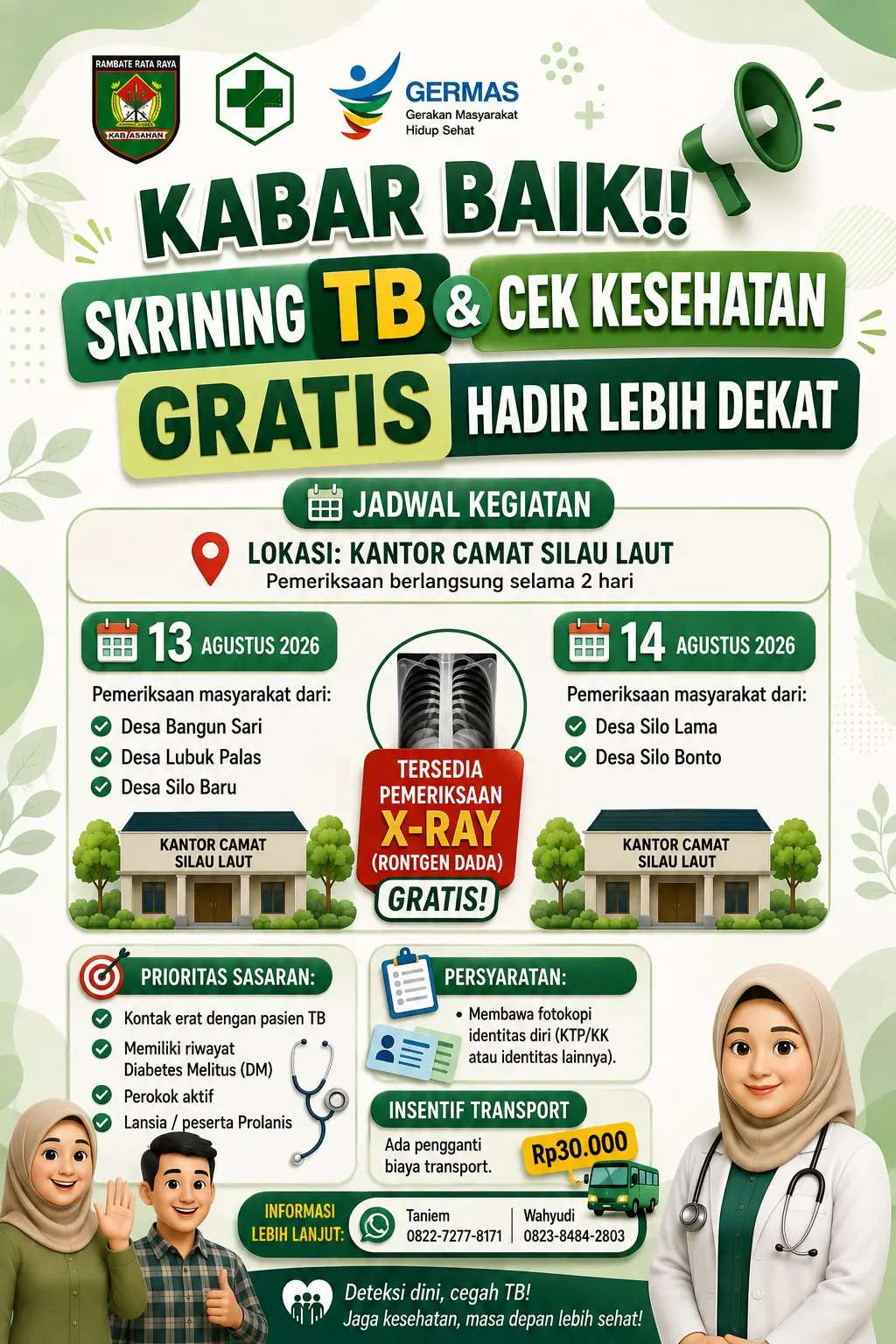 MENGAPA SKRINING TB DAN CEK KESEHATAN ITU PENTING?